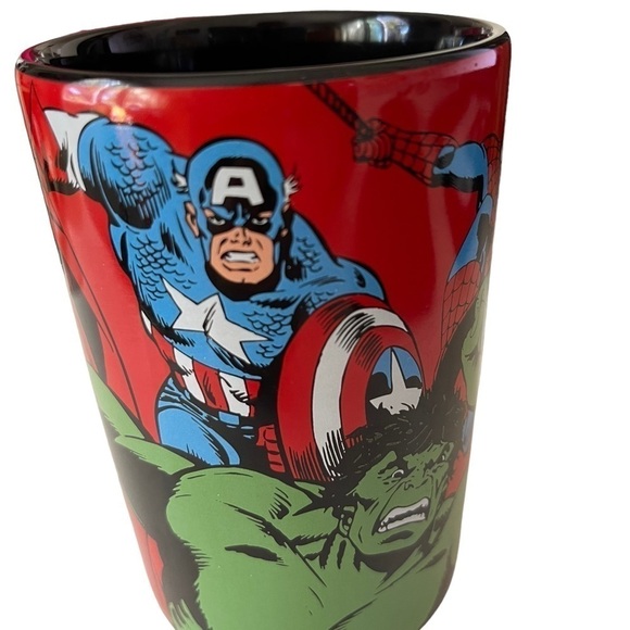 Disney Marvel comics Iron man Hulk Captain America Spider-Man Thor large mug - Picture 2 of 5